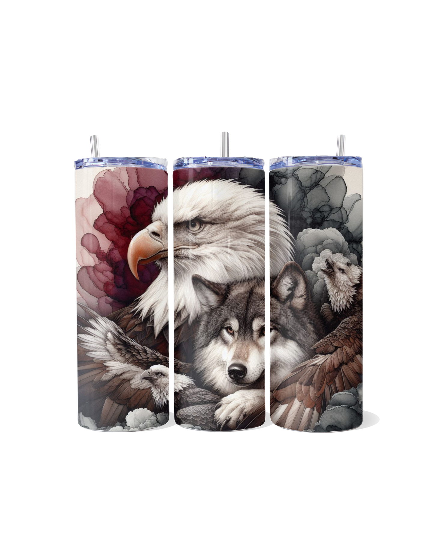 "Wild Wings & Heartbeats: The Eagle and Wolf Connection"