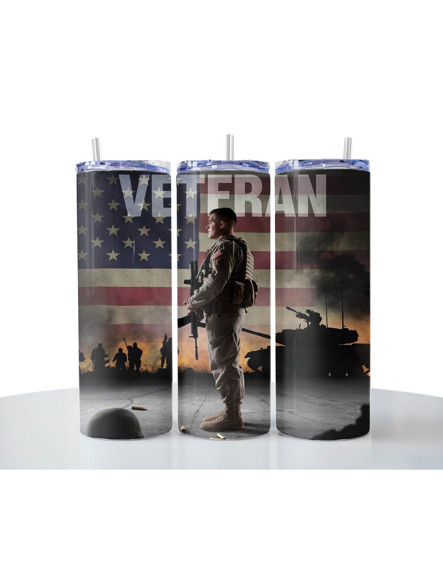 Honoring Our Heroes: Veteran Military 20oz Tumbler