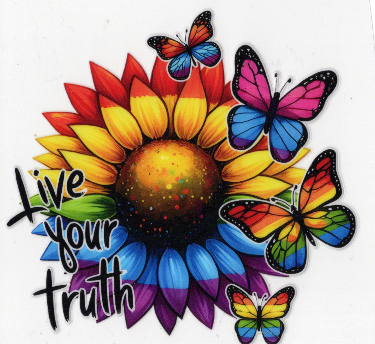 Sayings 4 inch decals