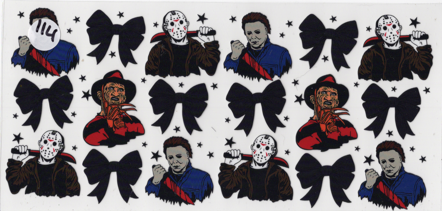 16oz Horror & Jack & S wraps