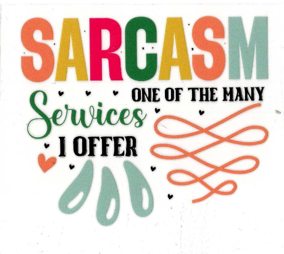 Sayings 4 inch decals