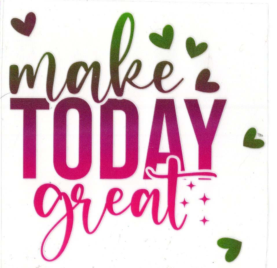 Sayings 4 inch decals