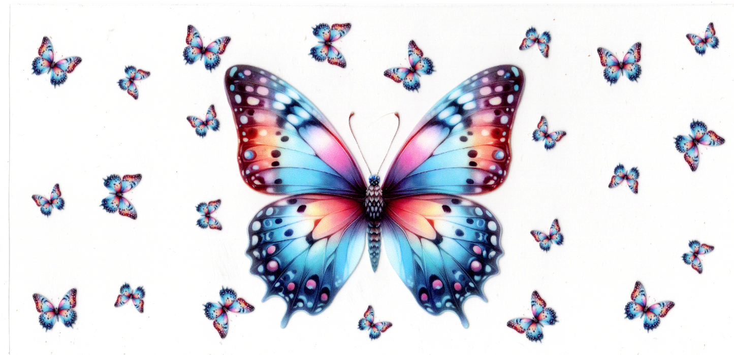 16oz Butterfly, Birds & Bugs wraps