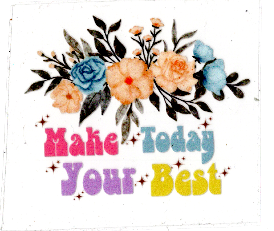 Sayings 4 inch decals