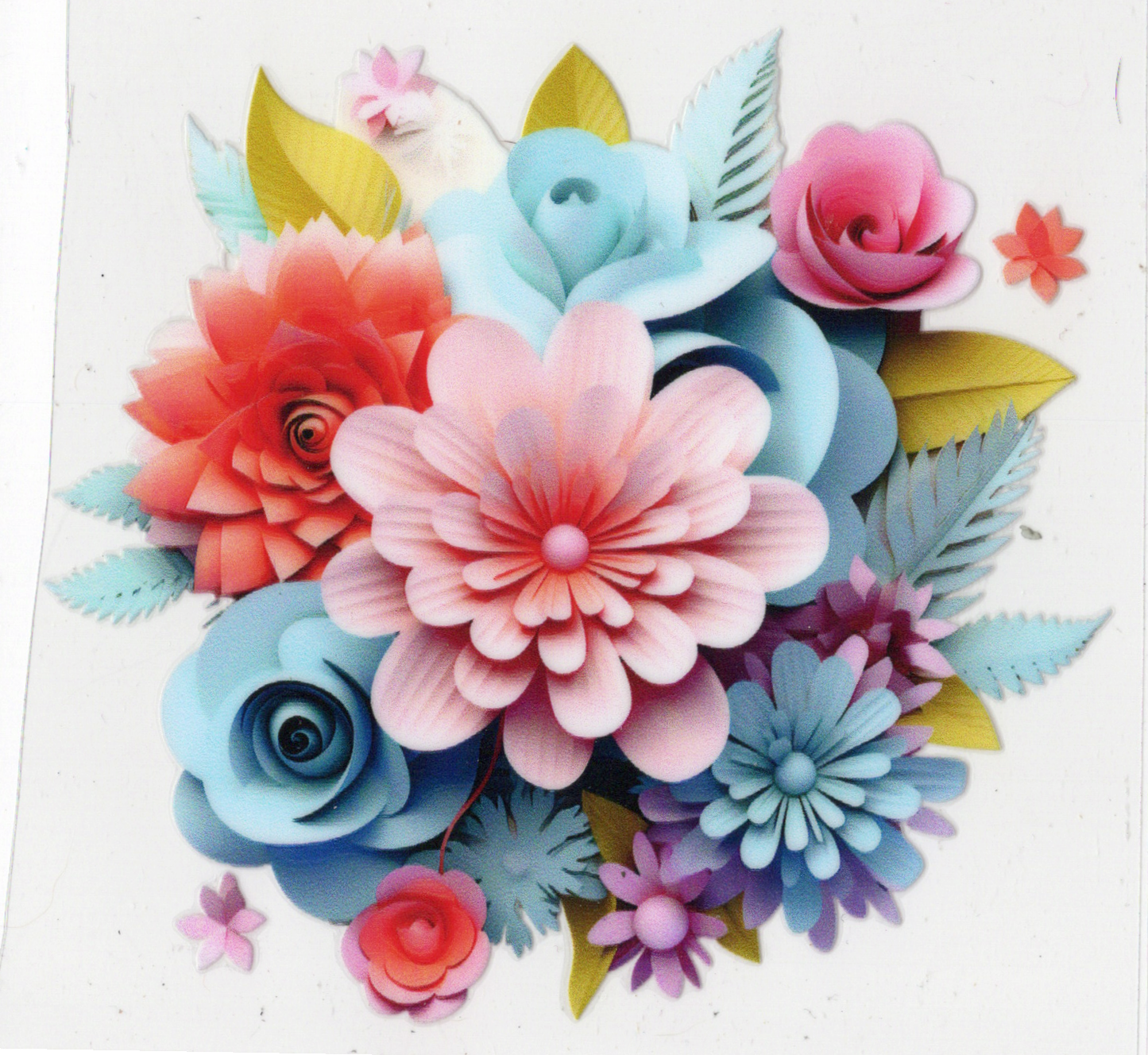 Butterflies & Flowers Decals