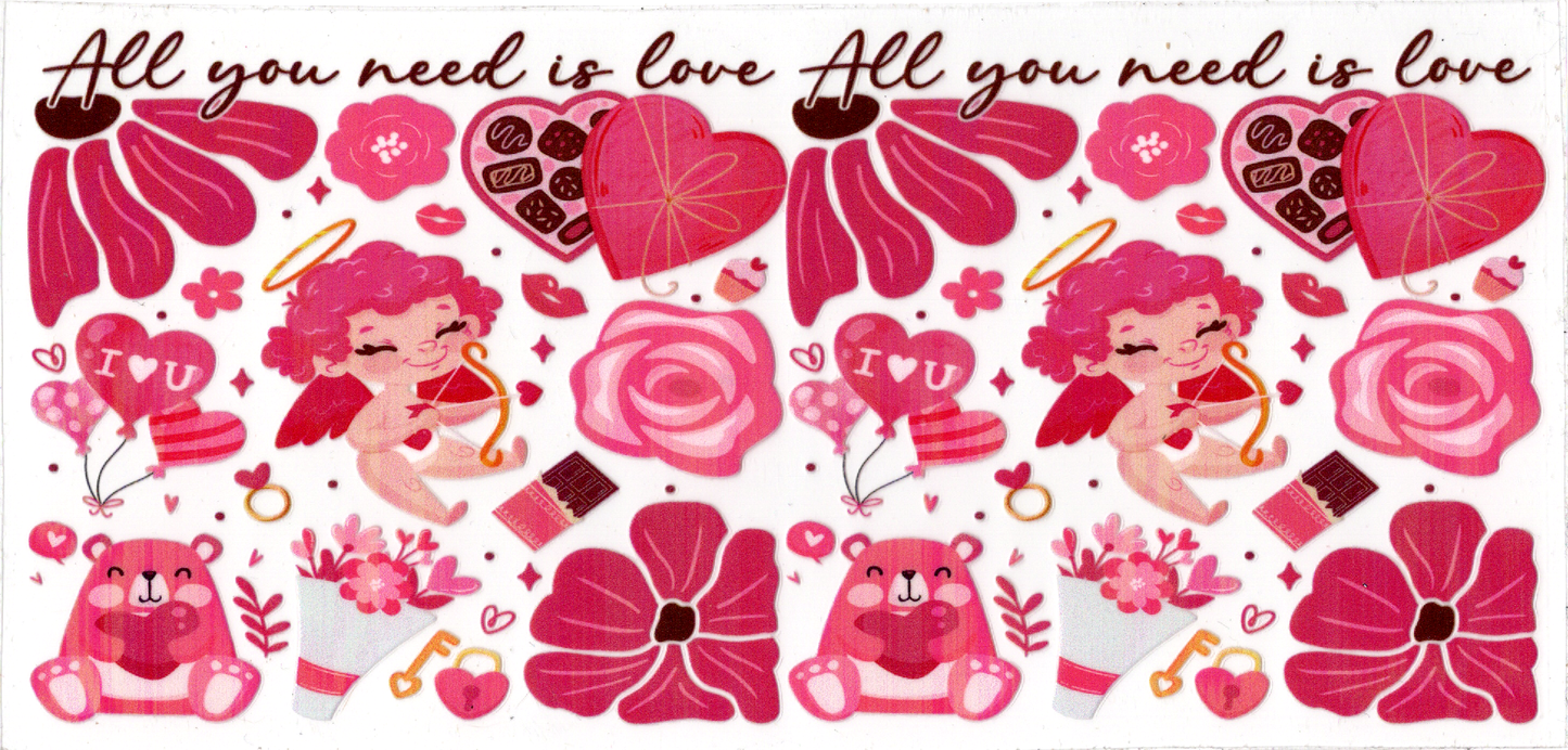 16oz Valentine wraps