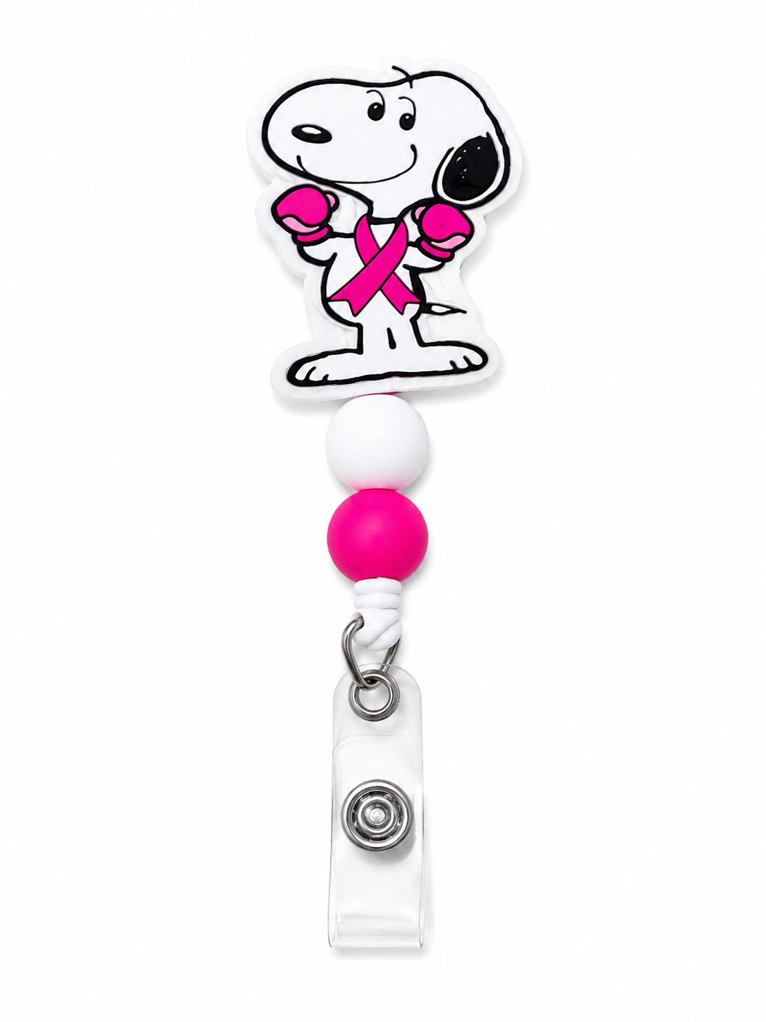 Handmade Beaded Badge Reel – Cute & Functional Retractable ID Holder