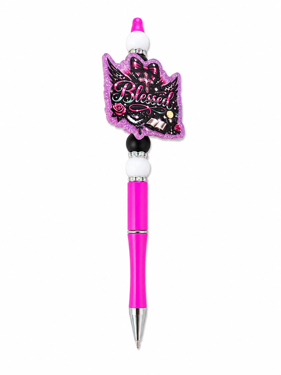 Colorful Extended Beaded Pens