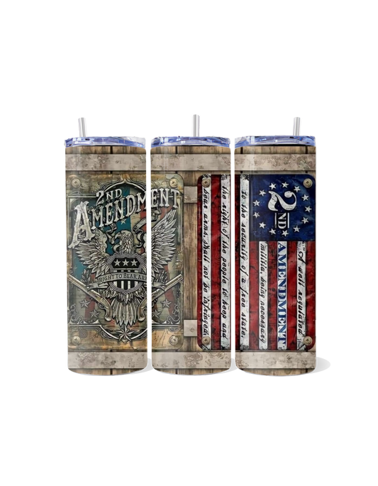 "Second Amendment 20oz Tumbler"