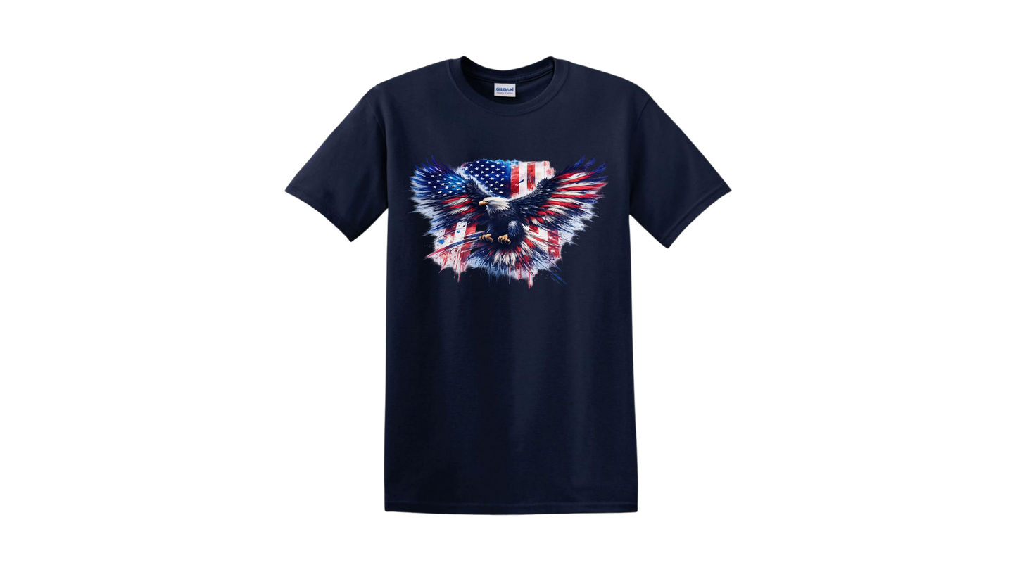 American Eagle Patriotic Graphic T-Shirt