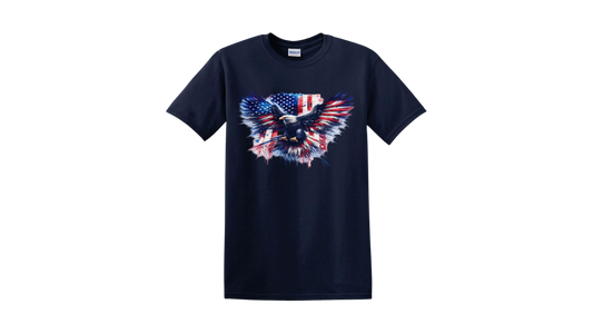 American Eagle Patriotic Graphic T-Shirt