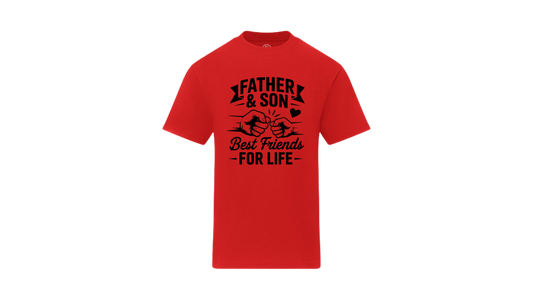 Father & Son Best Friends for Life Graphic T-Shirt