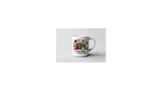 Teaching Is a Work of Heart 15oz Ceramic Mug