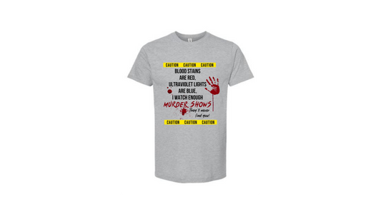 Murder Shows & Caution Tape Tee