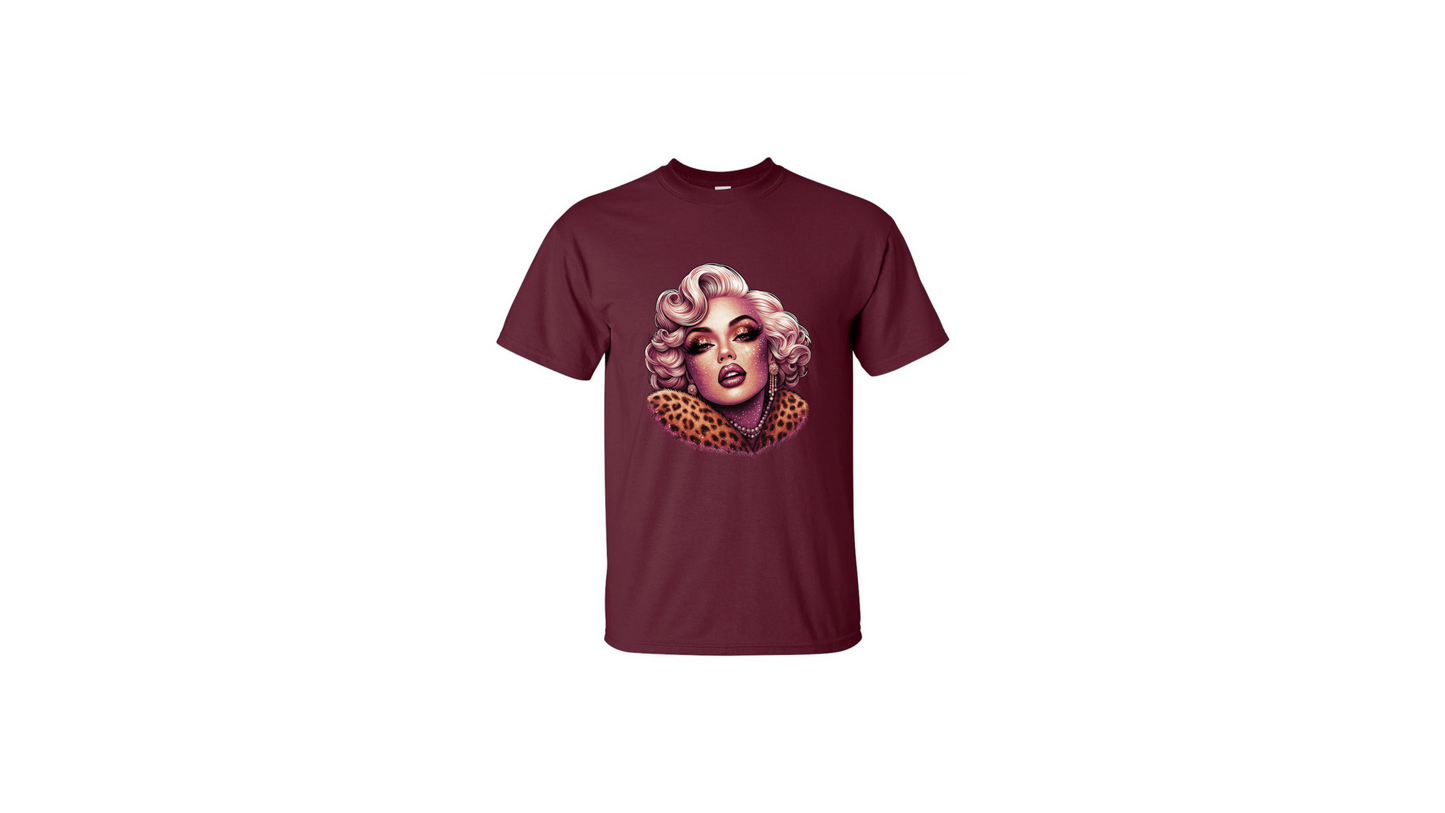 Fierce Glam Leopard Diva Tee