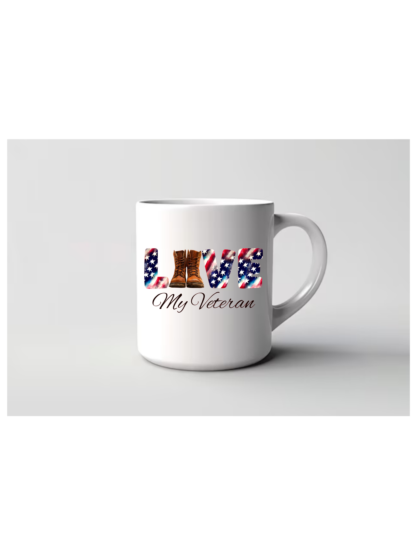 "Love My Veteran" Mug