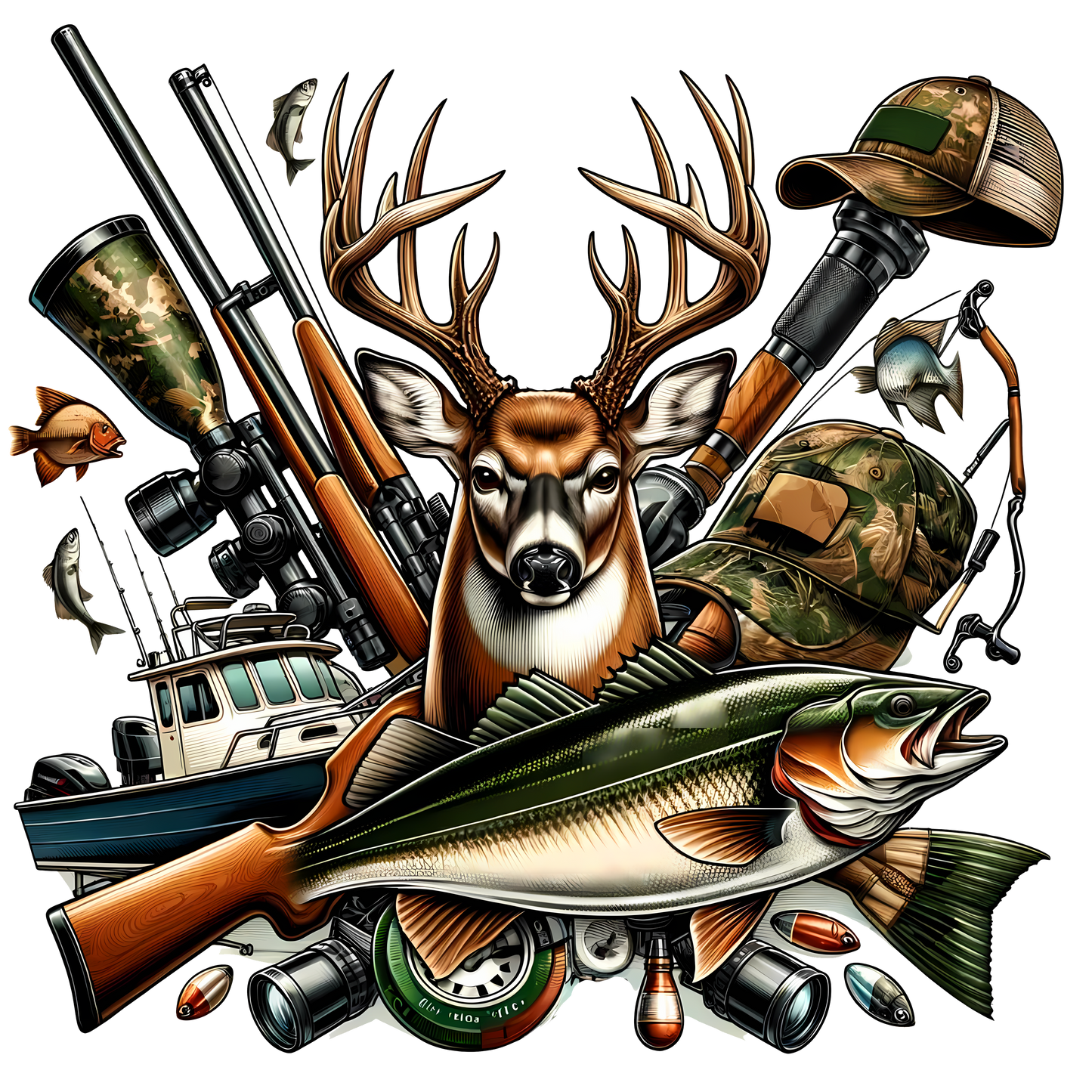 DTF/Transfers Fishing & Hunting