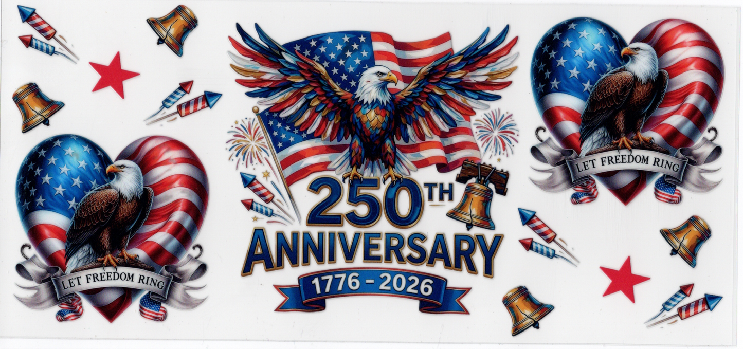4th of July 16oz wraps